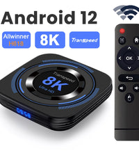 Android 12 TV BOX Allwinner H618 Dual Wifi 32G64G Quad Core Cortex A53 Support 8K 4K BT Voice Media Player Set Top Box
