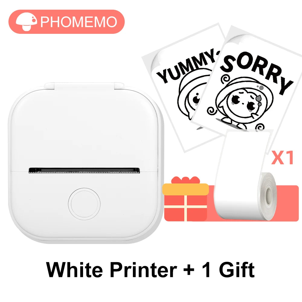 Phomemo Mini T02 Pocket Thermal Printer