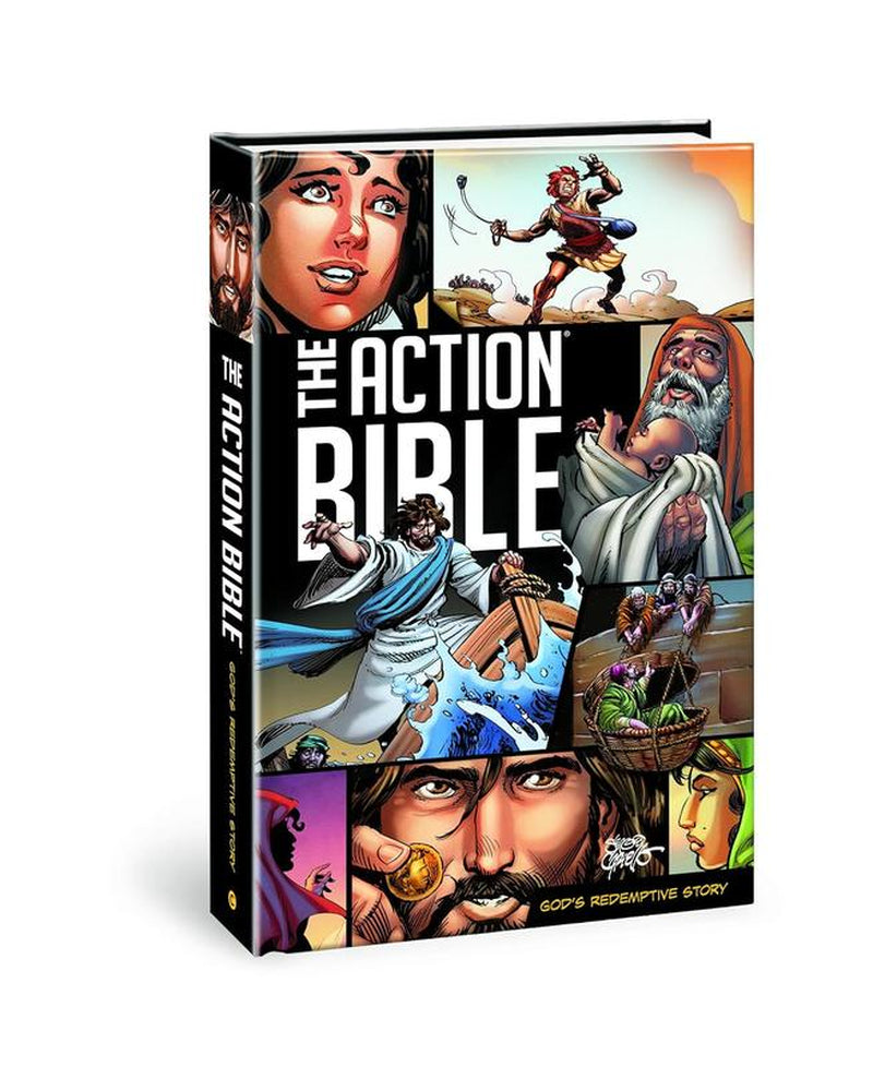 The Action Bible: God'S Redemptive Story (Action Bible Series) Hardcover – Illustrated, September 1, 2020