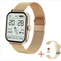 2024 Smart Watch for Men Women Gift 1.44' Full Touch Screen Sports Fitness Watches Bluetooth Calls Digital Smartwatch Wristwatch