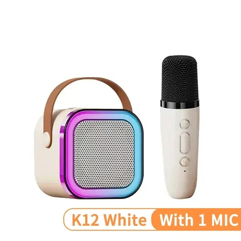 K12 Professional Singing Bluetooth Speaker Columnspeaker High-End Ktv Karaoke Microphone Bluetooth Audio Wireless Mic